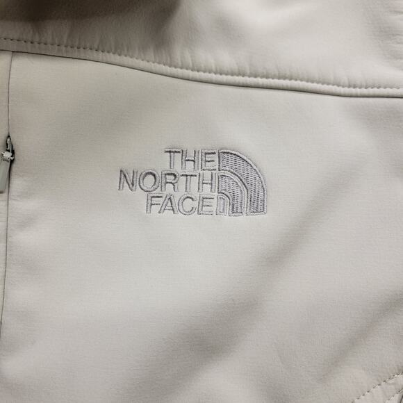 The North Face Women’s Apex Bionic Softshell Full Zip Jacket Cream Size Small - Picture 8 of 9